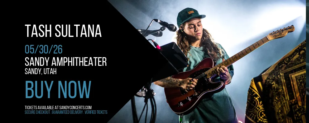 Tash Sultana at Sandy Amphitheater