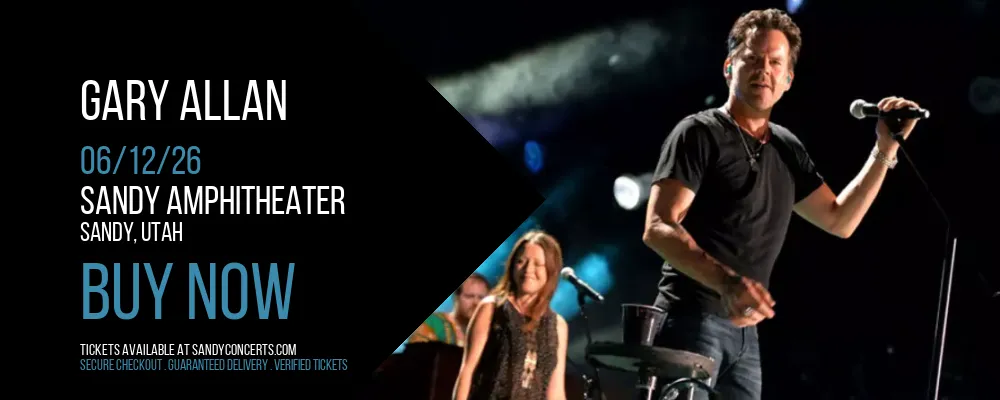 Gary Allan at Sandy Amphitheater