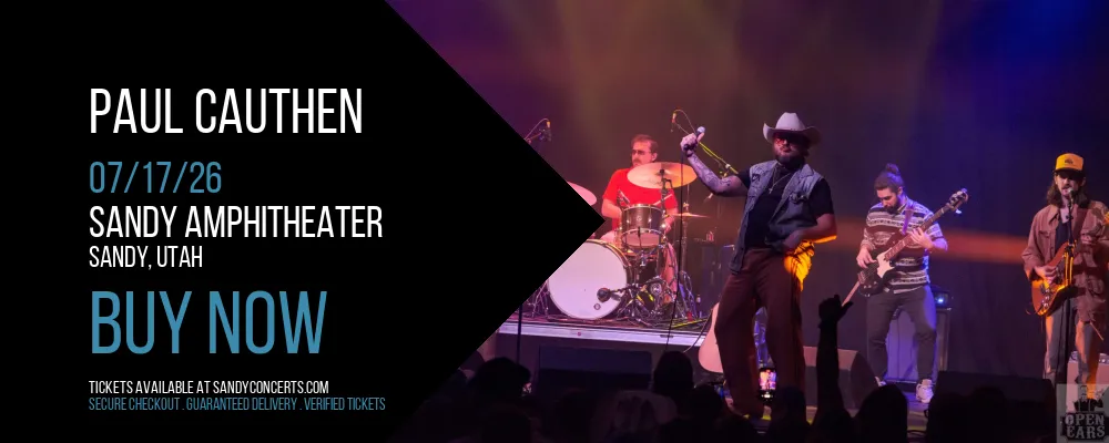 Paul Cauthen at Sandy Amphitheater